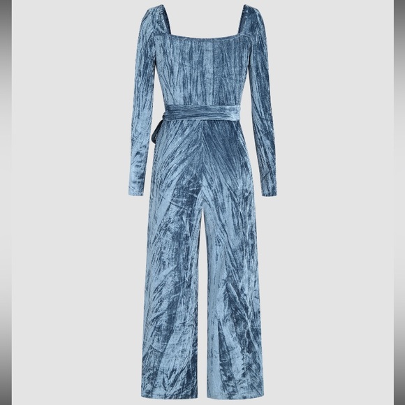Velvet Jumpsuit - Picture 3 of 6